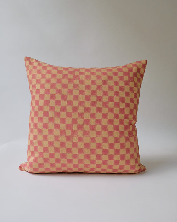 Mahi - Hand Block-printed Linen Pillowcase