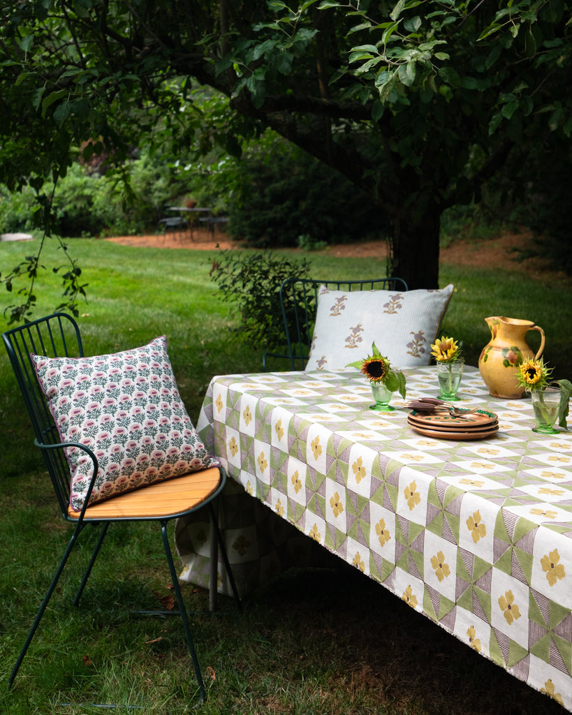 Rumi - Plum  - Outdoor Pillow