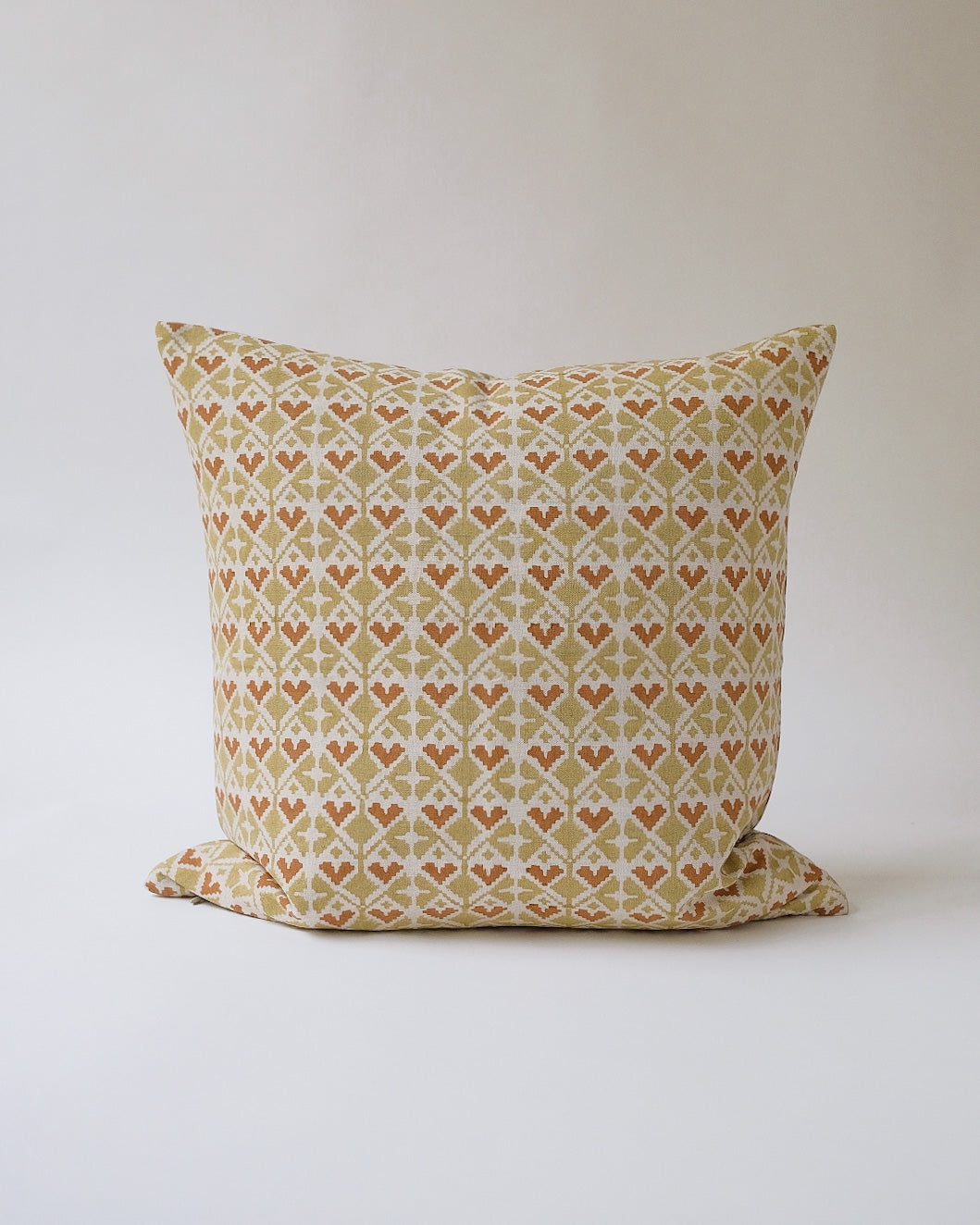 Neelima - Hand Block-printed Linen Pillowcase18x18