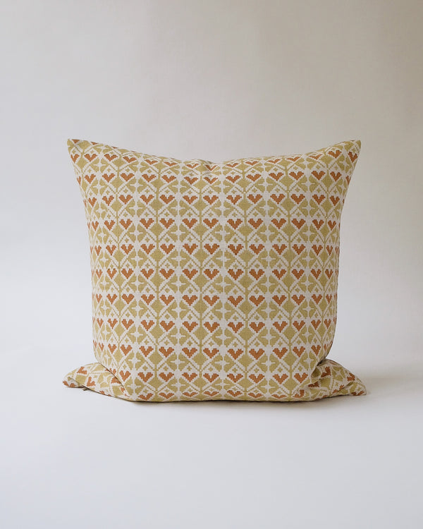 Neelima - Hand Block-printed Linen Pillowcase