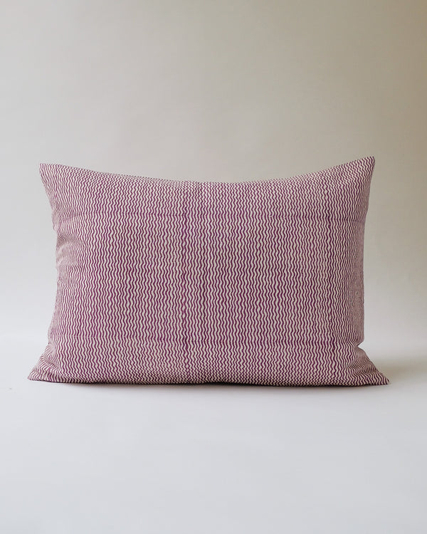 Meera - Hand Block-printed Linen Pillowcase