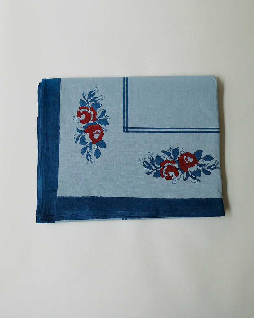 Sarita - Hand Block-printed Cotton Table Cloth