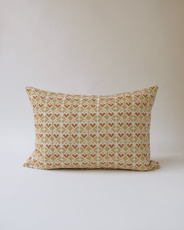 Neelima - Hand Block-printed Linen Pillowcase