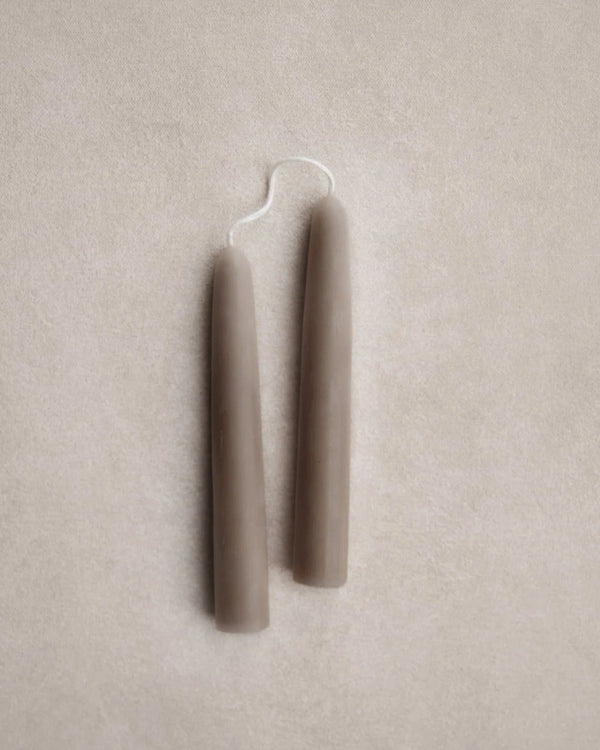 6" Heirloom Beeswax Taper Candles - Thyme
