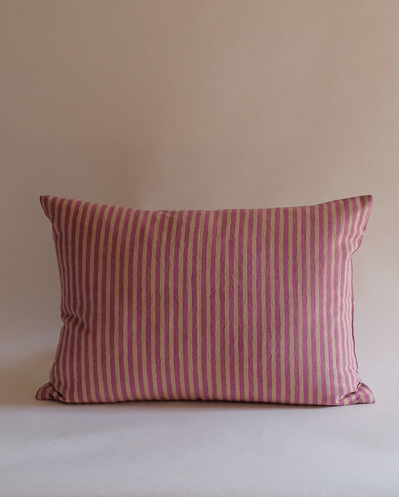 Zeenat - Hand Block-printed Linen Pillowcase