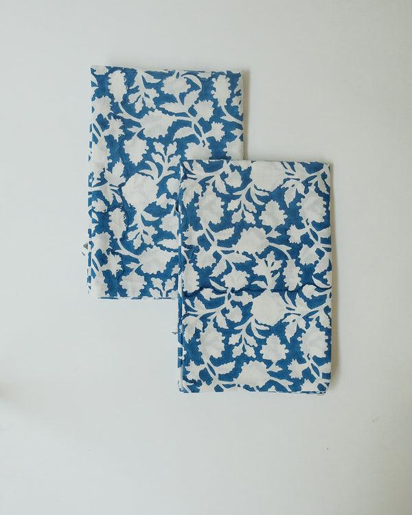 Amna - Hand Block-printed Cotton Sham - Set of 2