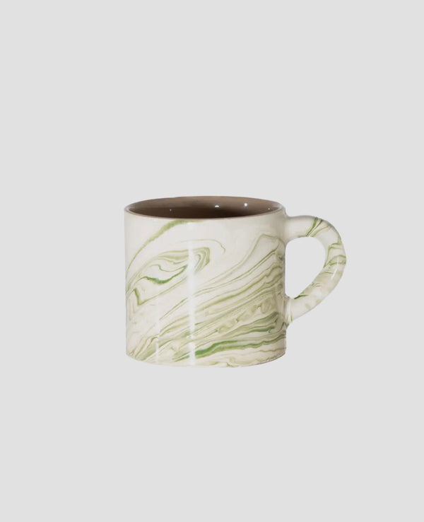 Marbled Olive Mug