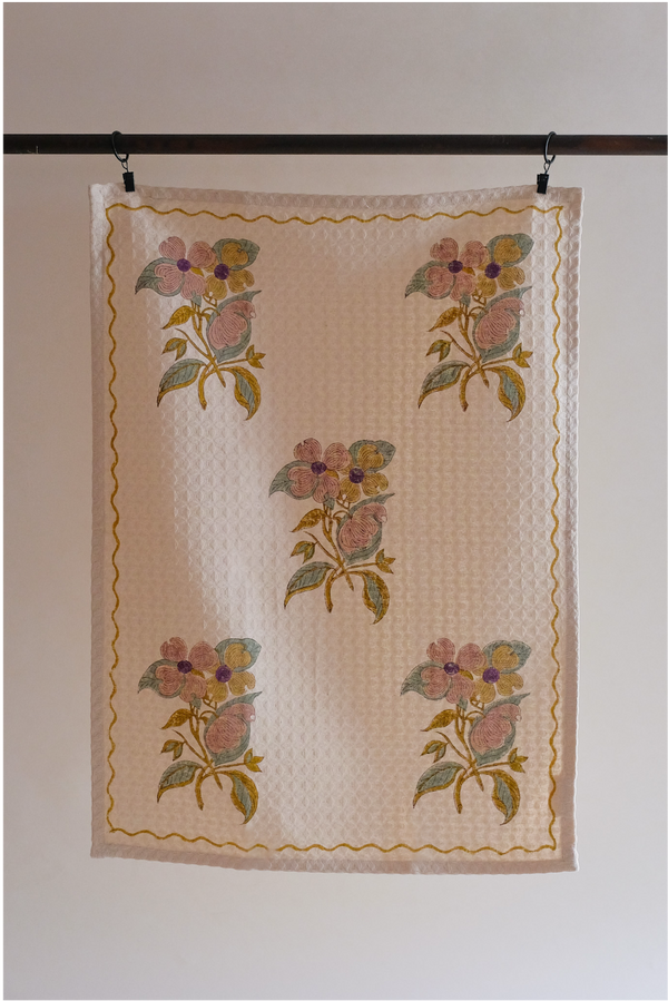 Soma – English Lavender - Waffle Weave Kitchen Towel - Set of 2 WP