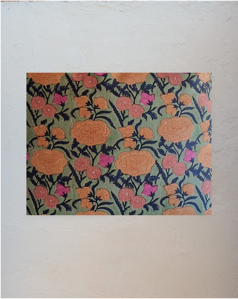 Hand Block-printed Cotton Table Cloth