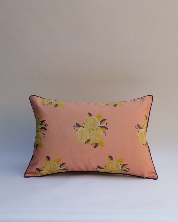 Sara - Grapefruit Pink  - Outdoor Pillow