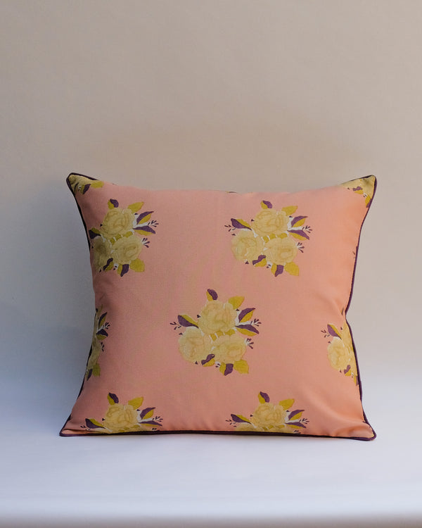 Sara - Grapefruit Pink  - Outdoor Pillow