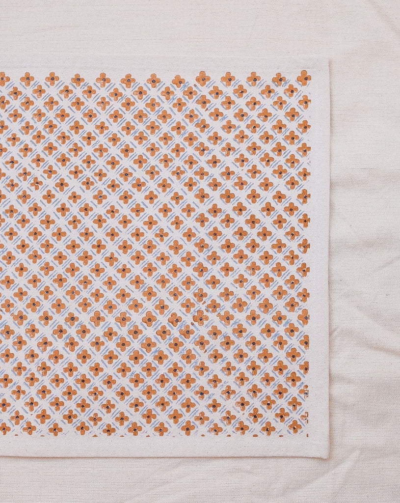 Anita - Block-printed Table Placemats - Set of 2