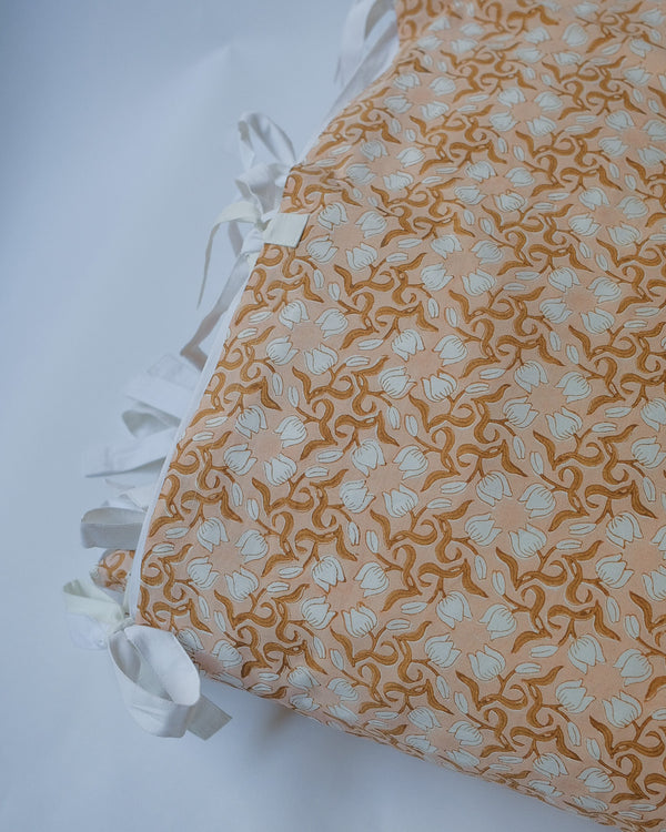 Khushi - Hand Block-printed Queen Reversible Duvet Cover