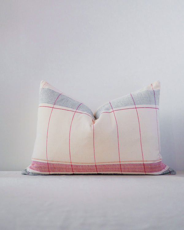Anna - Organic Cotton Handwoven Pillow