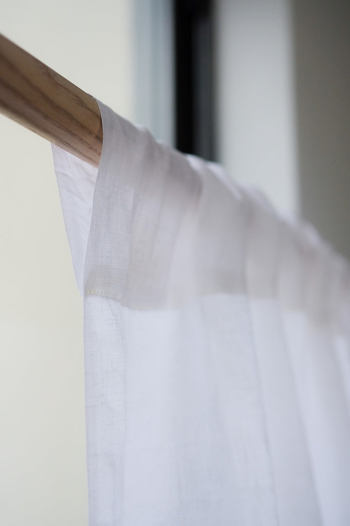 Amara - Handloom Linen & Blockprinted Curtain - PreOrder