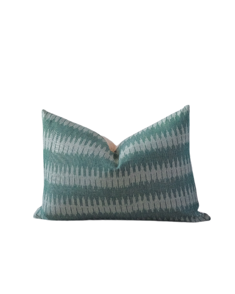 Kira - Handwoven Ikat Pillow